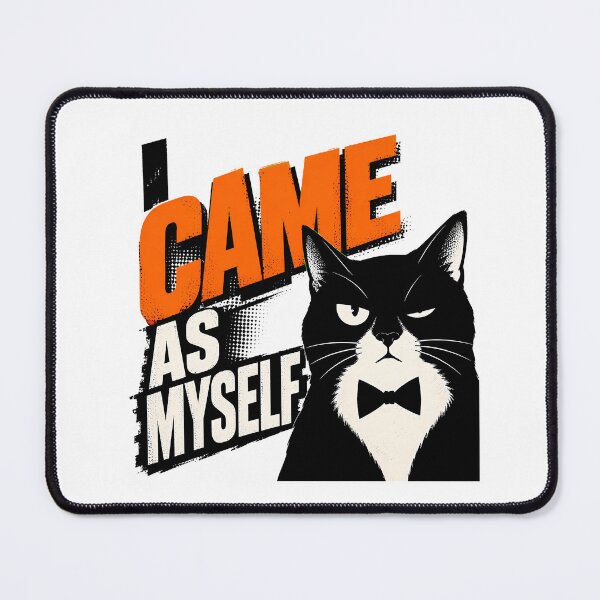 Item preview, Grumpy Tuxedo Feline Lazy Halloween Costume designed and sold by chattsuede.