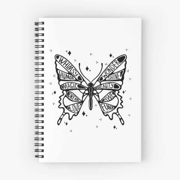 Artikelvorschau, Verspieltes Wort Schmetterling entworfen und verkauft von studioaudrea.