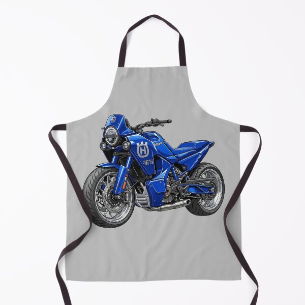 Item preview, Blue Husqvarna Norden 901 Adventure Touring Motorcycle Illustration designed and sold by Motorline44.