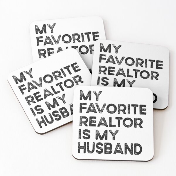 Item preview, My Favorite Realtor Is My Husband Funny Wife | Proud Realtor Husband Gift | Real Estate Humor designed and sold by 76Valeria.