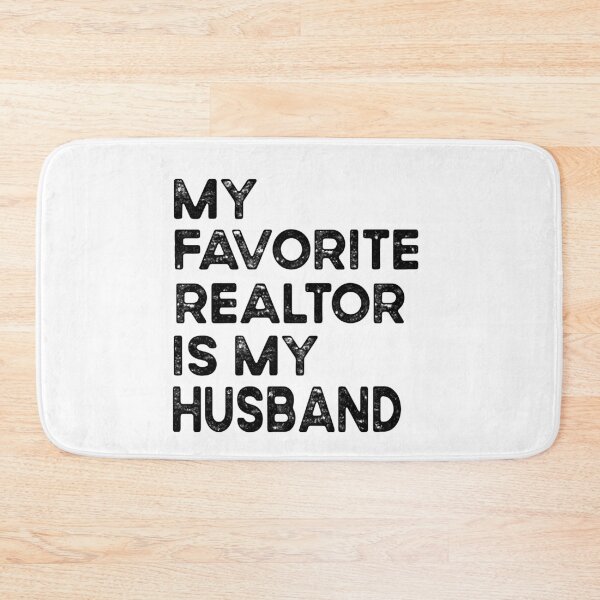 Item preview, My Favorite Realtor Is My Husband Funny Wife | Proud Realtor Husband Gift | Real Estate Humor designed and sold by 76Valeria.