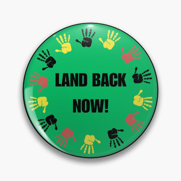 Item preview, Green Land Back Now! Hands Circle 2 designed and sold by ChloeDoesArt03.