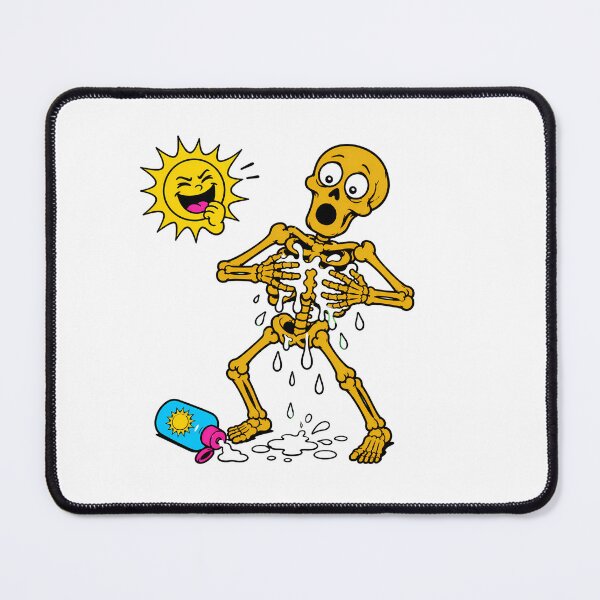 Item preview, Sunscreen Through Skeleton Ribs Vibrant Summer Cartoon designed and sold by chattsuede.