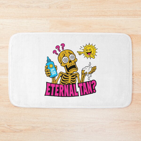 Item preview, Eternal Tan Skeleton Spf Sunscreen Beach Humor designed and sold by chattsuede.