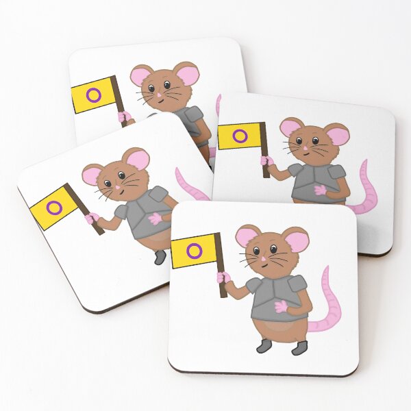 Item preview, Sir Wombleton With Intersex Pride Flag designed and sold by ChloeCosDesigns.
