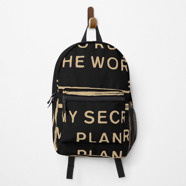 Item preview, My Secret Plan To Rule The World Funny Typography Book Quote designed and sold by Tokraz-art.