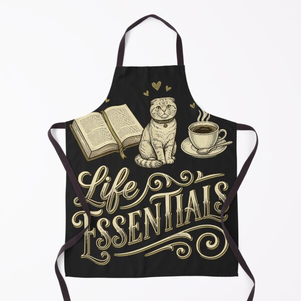 Item preview, Life Essentials: Books, Cats And Coffee designed and sold by legendaryskins.