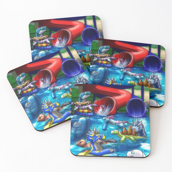 Item preview, Fossil Fighters Water Vivosaur Pool Party designed and sold by AngelTheSiren.