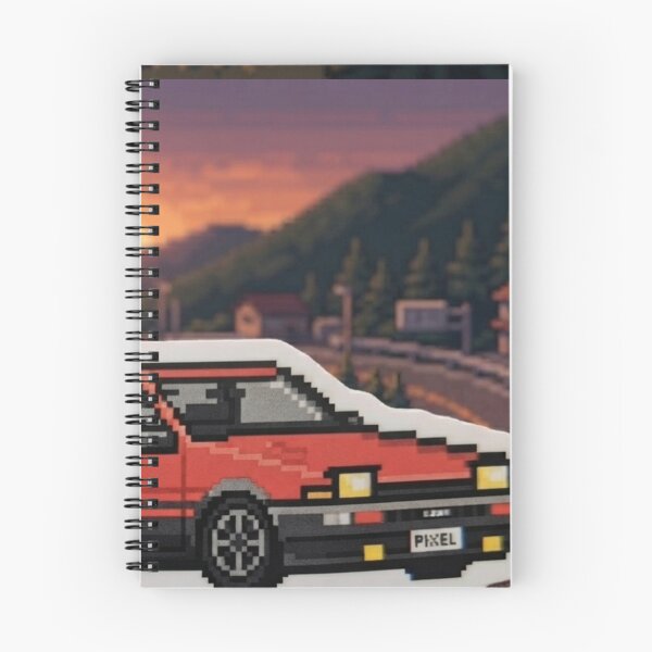 Item preview, Classic Japanese Car Pixel Art Retro Style designed and sold by Purpleclomb.