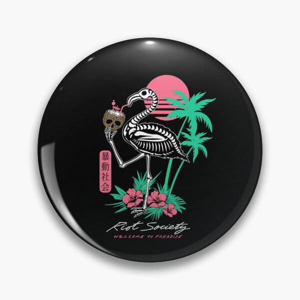 Item preview, Tropical Skeleton Flamingo designed and sold by Gbriel3.