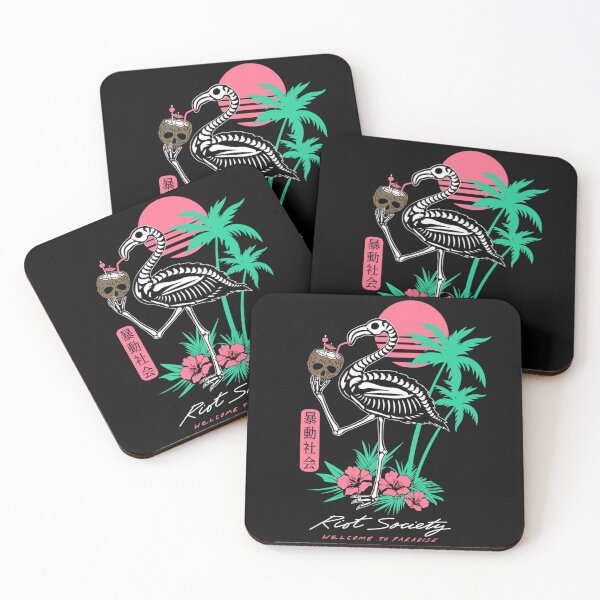 Item preview, Tropical Skeleton Flamingo designed and sold by Gbriel3.