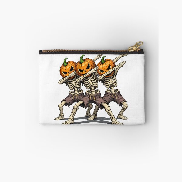 Item preview, 3 Pumpkin Skeleton Dabbing Halloween designed and sold by afr-saad.