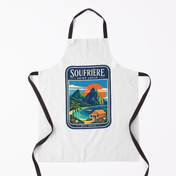 Item preview, soufriere St lucia Exotic Tropical Caribbean designed and sold by scicilysimonee.