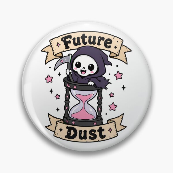 Item preview, Pastel Goth Grim Reaper Hourglass Future Dust designed and sold by chattsuede.