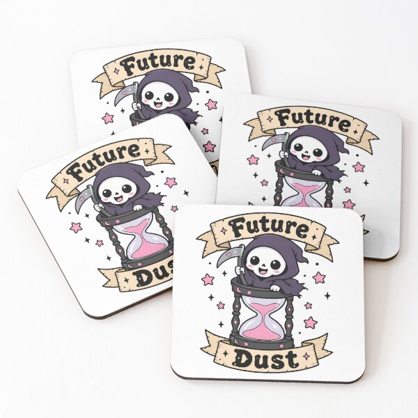 Item preview, Pastel Goth Grim Reaper Hourglass Future Dust designed and sold by chattsuede.