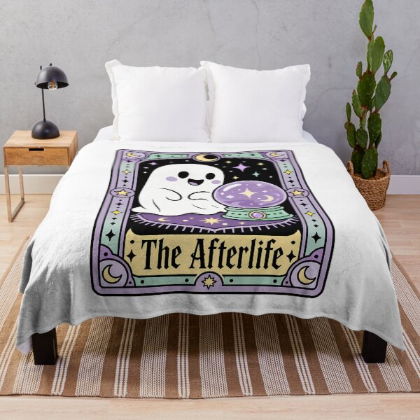 Item preview, Pastel Goth Ghost Tarot Afterlife Spooky Magic designed and sold by chattsuede.
