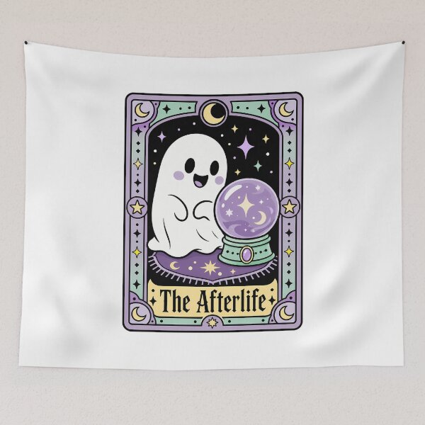 Item preview, Pastel Goth Ghost Tarot Afterlife Spooky Magic designed and sold by chattsuede.