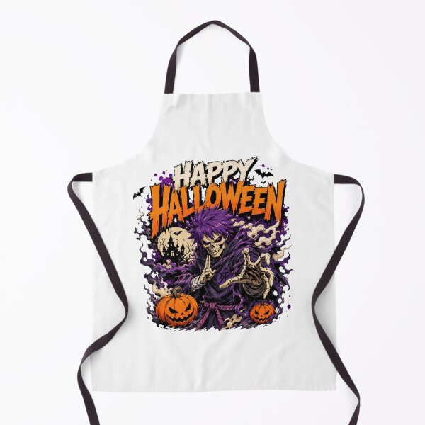 Item preview, Happy Halloween Anime Skeleton designed and sold by afr-saad.
