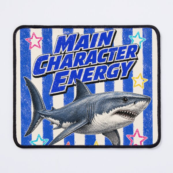 Item preview, Main Character Energy Shark designed and sold by legendaryskins.