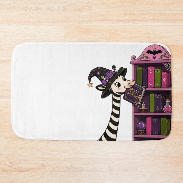 Item preview, Witchy Halloween giraffe designed and sold by BritishDelights.