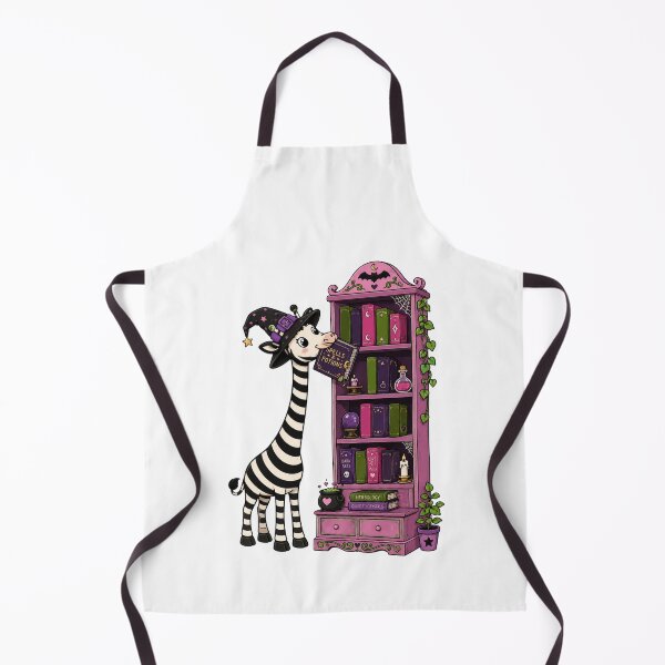 Item preview, Witchy Halloween giraffe designed and sold by BigfeetLittlepaws.