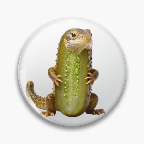 Item preview, Pickle lizard | Funny reptile design designed and sold by Doozie designs.