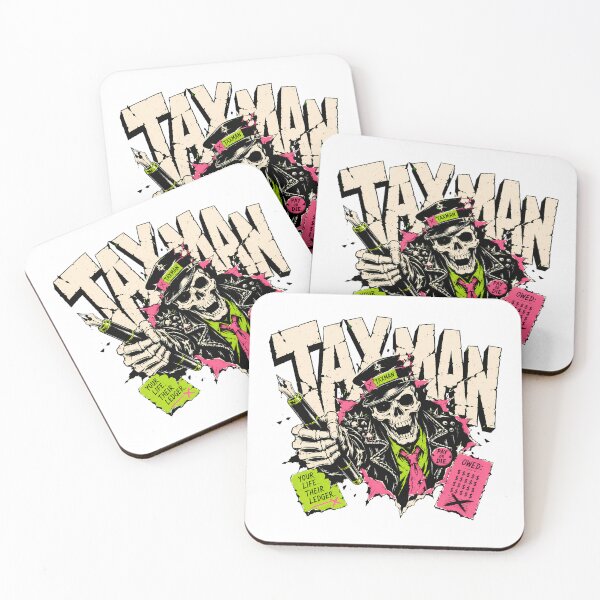 Item preview, Punk Taxman Skeleton Tax Season Rebellion designed and sold by chattsuede.