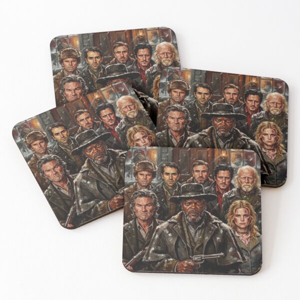 Item preview, The Hateful Eight Fine Art Tribute designed and sold by Art's Diner.