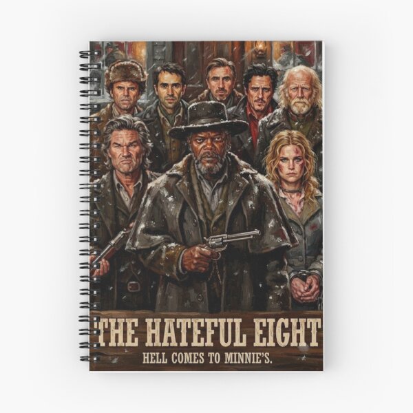 Item preview, The Hateful Eight Fine Art Tribute designed and sold by Art's Diner.
