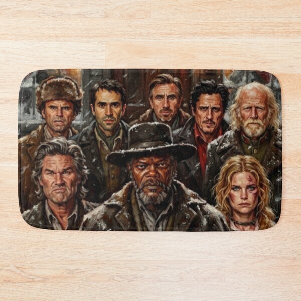 Item preview, The Hateful Eight Fine Art Tribute designed and sold by Art's Diner.