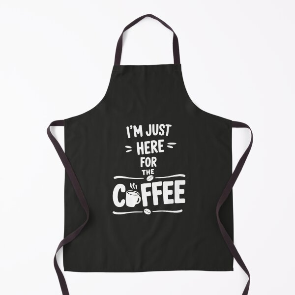 Item preview, Im Just Here For The Coffee designed and sold by Alimehab | Graphic tees | Design & Art.