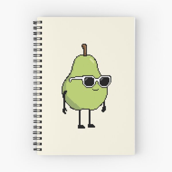Item preview, European pear Pixel designed and sold by White Rim Mates.