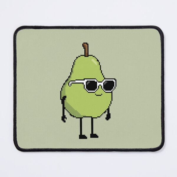 Item preview, European pear Pixel designed and sold by White Rim Mates.