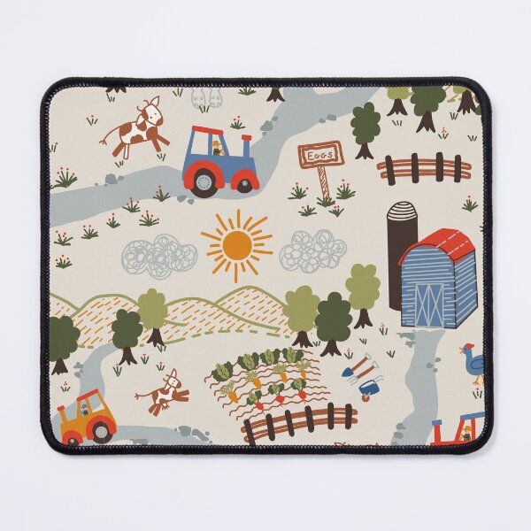 Item preview, Farm scene landscape kids bedroom playroom designed and sold by FrancesPoff.