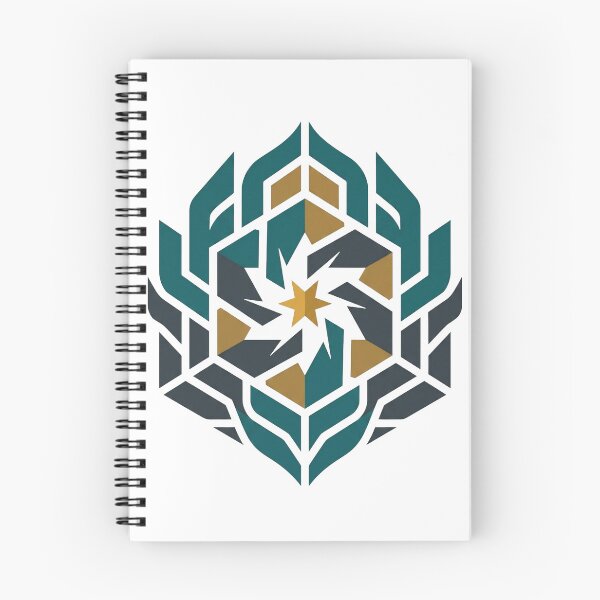 Item preview, Futuristic Geometric Crest & Golden Star Emblem designed and sold by Dzblack.