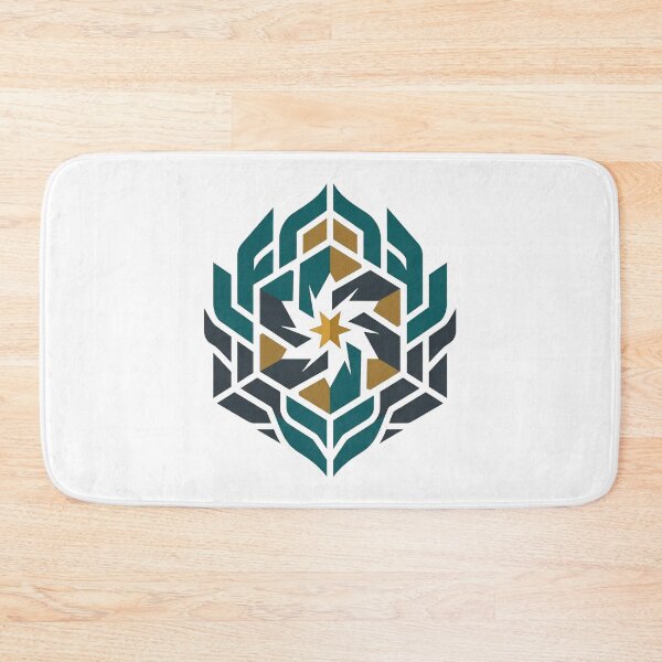 Item preview, Futuristic Geometric Crest & Golden Star Emblem designed and sold by Dzblack.