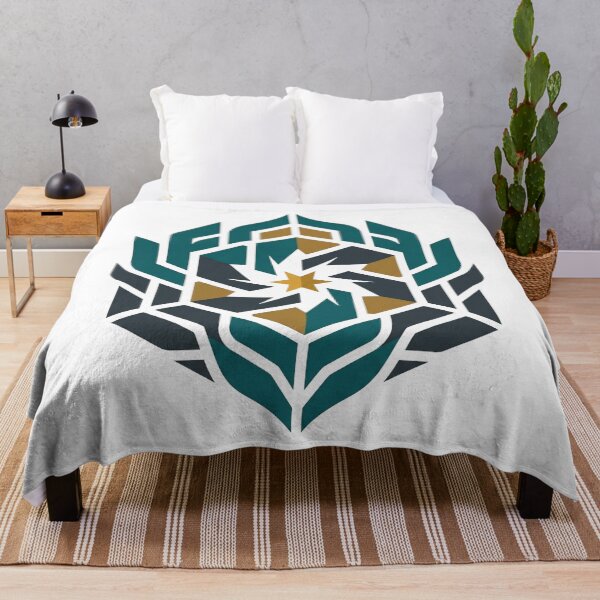 Item preview, Futuristic Geometric Crest & Golden Star Emblem designed and sold by Dzblack.