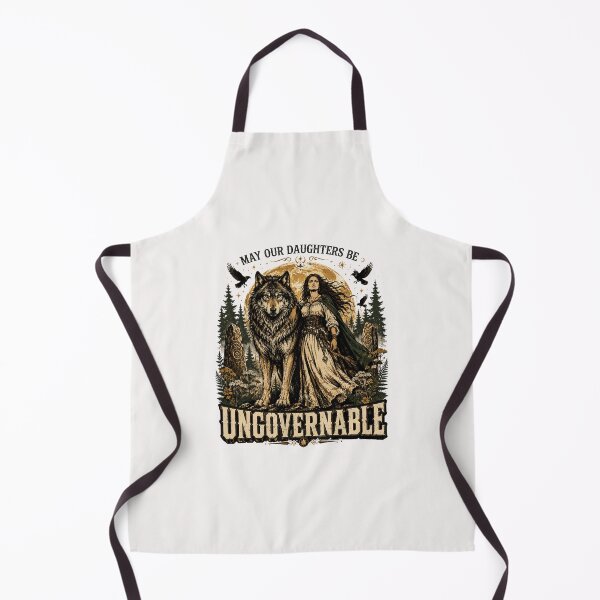 Item preview, May Our Daughters Be Ungovernable Feminist Protest Quote Empowerment Activist Graphic designed and sold by Pawsome Quotes.