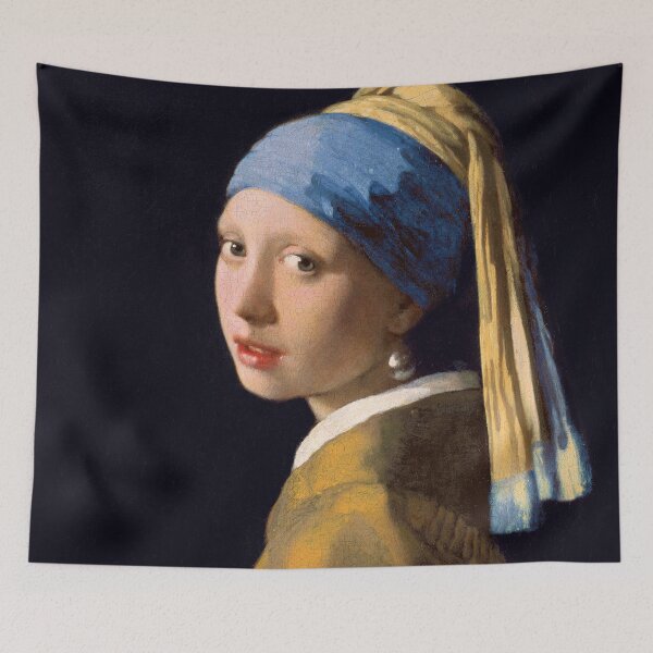 Item preview, Johannes Vermeer "Girl with a Pearl Earring" designed and sold by Alexandra Dahl.