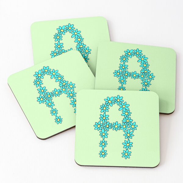 Item preview, Teal Daisies “A” designed and sold by CEvansArt.