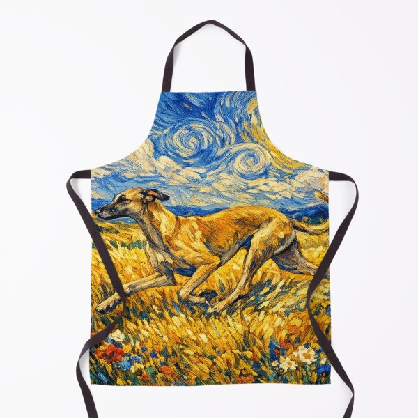 Item preview, Greyhound Van Gogh Dog designed and sold by Petsthetic.