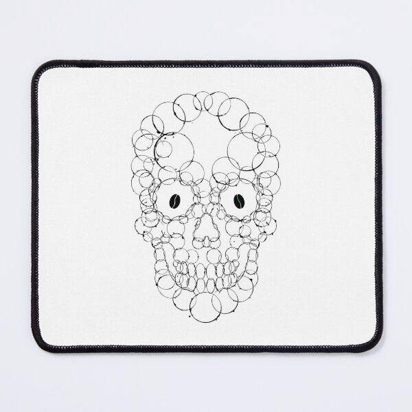 Item preview, Coffee Stain Skull Dark Gothic Caffeine Lover designed and sold by chattsuede.