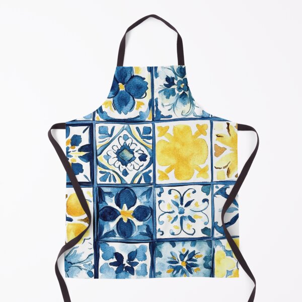Item preview, Azulejos Spanish/Portuguese Vintage Distressed Tiles Pattern Art designed and sold by DEC02.