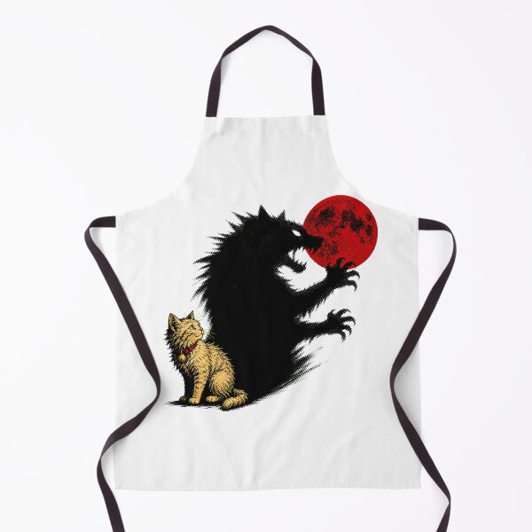 Item preview, Werewolf Shadow Tabby Gothic Werebeast Feline Monster designed and sold by chattsuede.