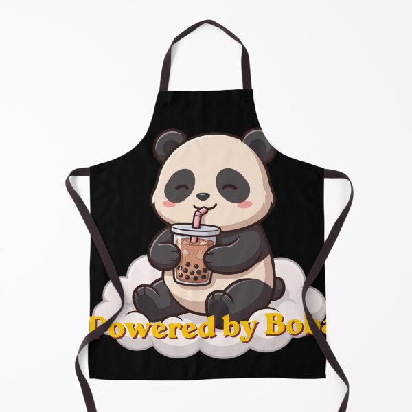 Item preview, Powered By Boba Cute Panda | Kawaii Bubble Tea Panda designed and sold by Penguin Mood .