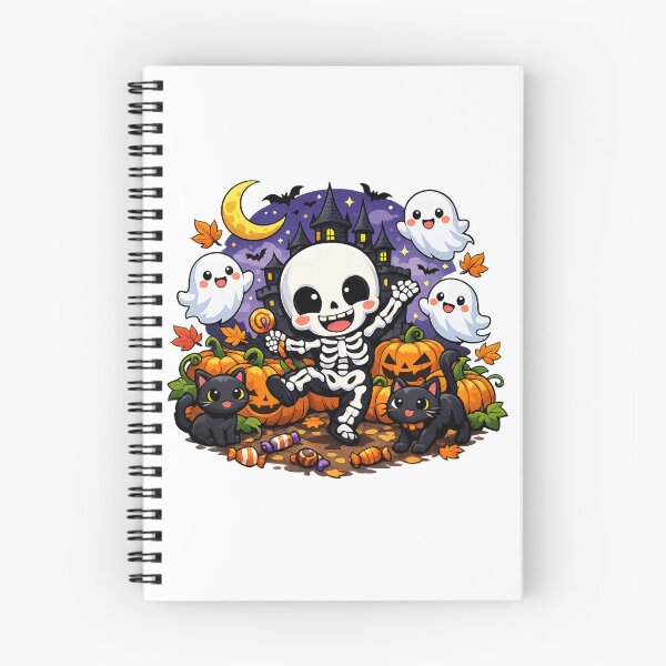 Item preview, Skeleton-Halloween-Pumpkin designed and sold by afr-saad.