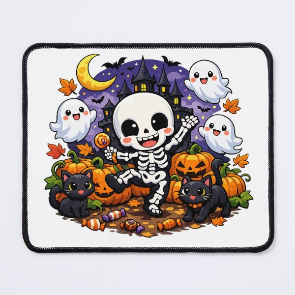 Item preview, Skeleton-Halloween-Pumpkin designed and sold by afr-saad.