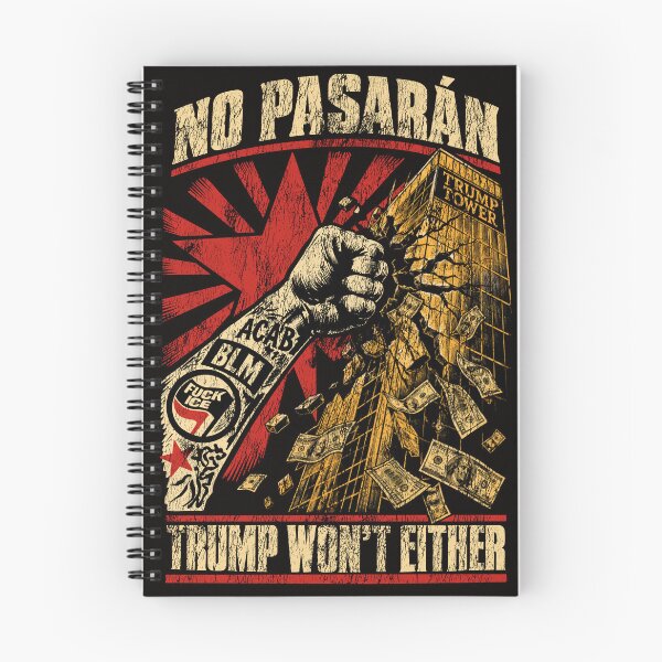 Item preview, No Pasarán - F*** Trump designed and sold by Furz183.