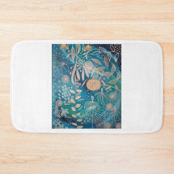 Item preview, Blue floss designed and sold by atouchofcanvas.