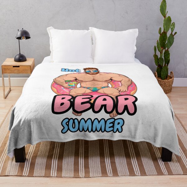 Item preview, Hot Gay Bear Summer | Gay Bear Pride Pool Party Design designed and sold by BrokenLabel.